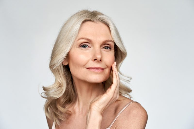 Skincare routine ageing